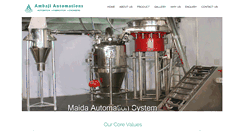 Desktop Screenshot of ambajiautomation.com